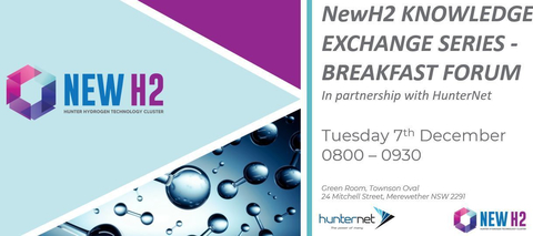 NewH2 Knowledge Exchange Series Breakfast Forum with HunterNet