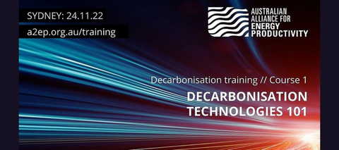 A2EP Training: Decarbonisation Technologies 101