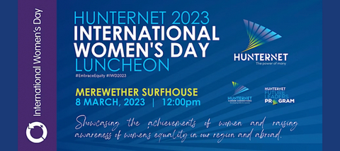 HunterNet 2023 International Women's Day Luncheon