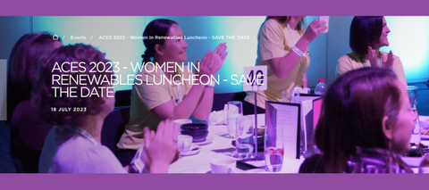 ACES 2023 - The Women in Renewables Luncheon