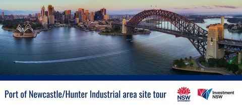Port of Newcastle/Hunter Industrial area site tour