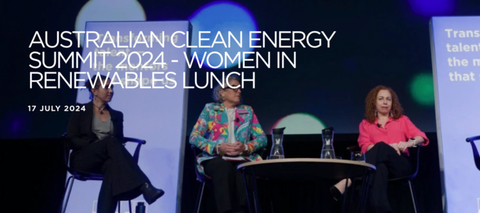 Australian Clean Energy Summit 2024 - Women in Renewables Luncheon