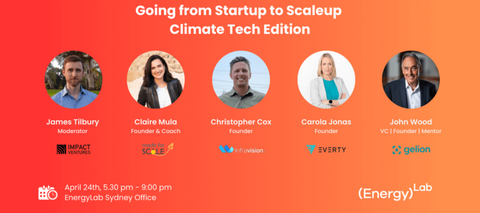 Going from Startup to Scaleup - Climate Tech Edition