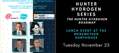 Hunter hydrogen lunch event