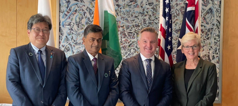 Quad reps meet in India to talk hydrogen regulation, safety and opportunity