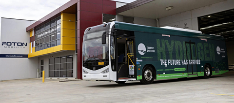 Hydrogen fuelled buses are powering onto the streets of Sydney