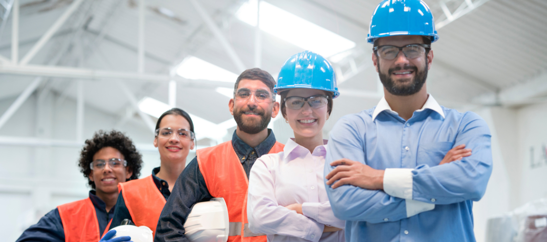 Workers blue and white collar