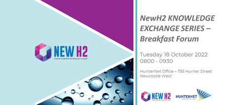 Join us on October 18 for our next NewH2 Knowledge Exchange Series Breakfast Forum