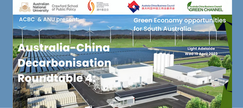 ACBC & ANU Australia-China Decarbonisation Roundtable