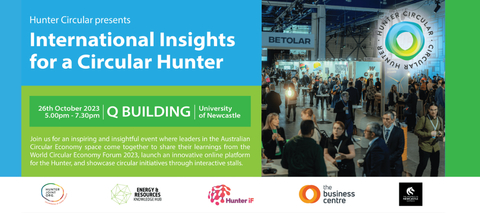 Leaders in the Australian Circular Economy space to share their knowledge at Newcastle event