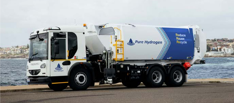 Pure Hydrogen nears completion of pioneering hydrogen-powered waste removal truck