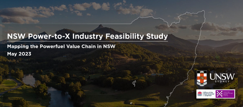 NSW Government releases comprehensive Power-to-X Industry Feasibility Study
