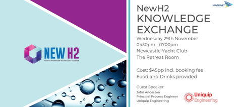 Register now for NewH2 Knowledge Exchange - End of Year Event