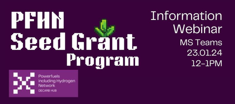 Join the PFHN Seed Grants Information Webinar on January 23 at noon